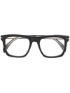 DAVID BECKHAM EYEWEAR RECTANGLE FRAME GLASSES