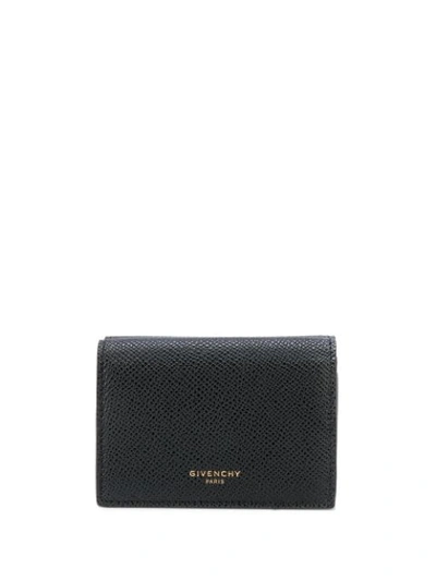 Givenchy Logo-print Trifold Wallet In Black