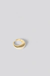 NA-KD GOLD PLATED CHUNKY RING - GOLD