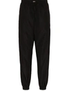 Marcelo Burlon County Of Milan Cross Tapered Track Pants In Black