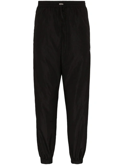 Marcelo Burlon County Of Milan Cross Tapered Track Pants In Black