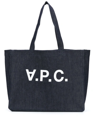 APC DANIELA DENIM TOTE