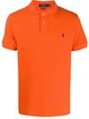 Polo Ralph Lauren T-shirt Collared Short Sleeves In Orange