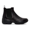 RALPH LAUREN RALPH LAUREN PURPLE LABEL BLACK GRADEY BOOTS