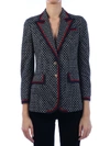 GUCCI GUCCI G SQUARE PATTERNED BLAZER