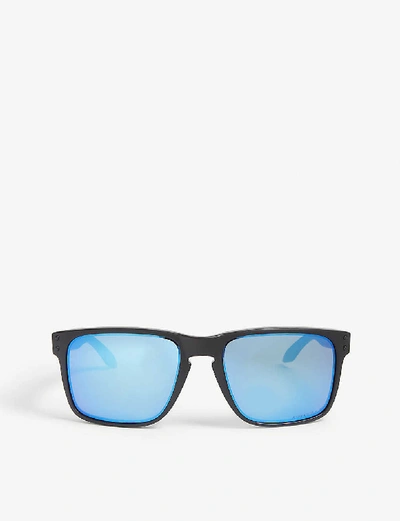 Oakley Holbrook Xl Square-frame Sunglasses In Black