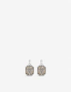Thomas Sabo Compass 18ct Yellow Gold-plated Sterling-silver And Zirconia Pendant In Multicoloured
