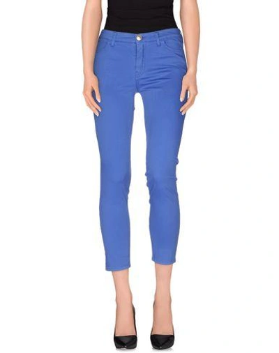 Jeckerson Casual Trousers In Bright Blue