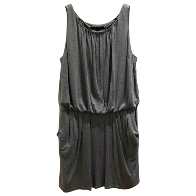 Pre-owned Bcbg Max Azria Mid-length Dress In Grey