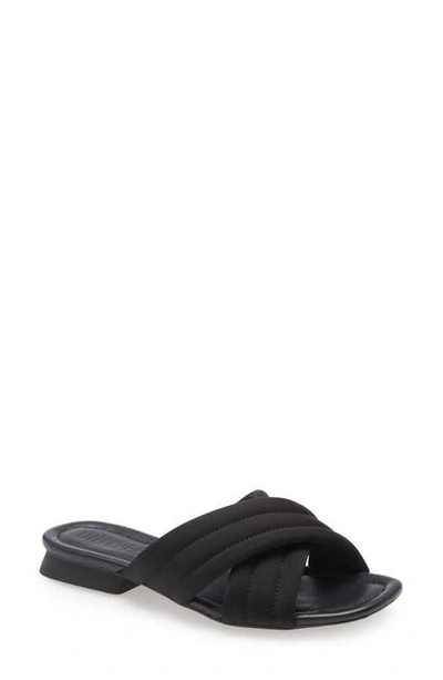 Camper Casi Myra Slide Sandal In Black