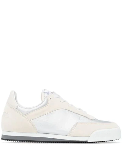 Comme Des Garçons Shirt X Spalwart Pitch Low Top Sneakers In White