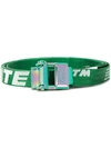 Off-white 2.0 Industrial Buckle Belt In Green