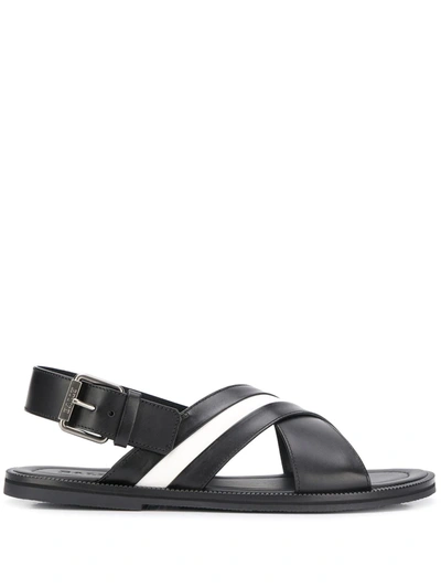 BALLY SLINGBACK FLAT SANDALS