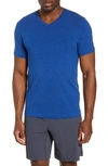 Rhone Element V-neck T-shirt In Mazarine Blue
