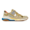 GUCCI GOLD SPARKLING ULTRAPACE SNEAKERS
