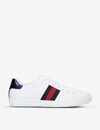 GUCCI NEW ACE LEATHER TRAINERS,33128721