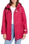 Joules Coast Waterproof Hooded Jacket In Berry