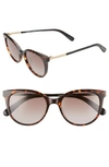 REBECCA MINKOFF REBECCCA MINKOFF INDIO 52MM GRADIENT CAT EYE SUNGLASSES,INDIO4S