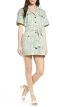 C/MEO COLLECTIVE ENERGIZED BELTED MINI SHIRTDRESS,102001013