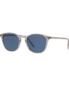 Oliver Peoples Men's 51mm Forman Polarized Square Sunglasses In Gray