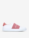 GIVENCHY KNOT ELASTIC LEATHER TRAINERS,R00068809