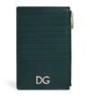 DOLCE & GABBANA LEATHER CARD HOLDER,15118577