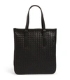 BOTTEGA VENETA LEATHER INTRECCIATO TOTE BAG,15096747