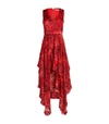 ALICE AND OLIVIA FLORAL HANDKERCHIEF DRESS,15094006