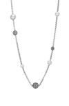 JOHN HARDY CLASSIC CHAIN HAMMERED SILVER SAUTOIR NECKLACE,NB900156X36