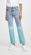 STELLA MCCARTNEY Mid Rise Boyfriend Retro Stone Jeans