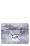 Herschel Supply Co Charlie Rfid Card Case In Cloud Vapor