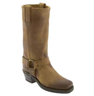 Frye 'harness 12r' Leather Boot In Sand