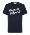 MAISON KITSUNÉ COTTON LOGO T-SHIRT,15098380