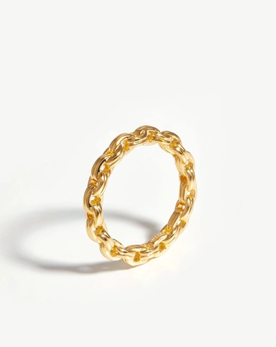 Missoma Bond Chain Ring In Gold