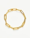 MISSOMA COTERIE CHAIN BRACELET 18CT GOLD PLATED,TW G B1 NS