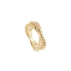 MISSOMA GOLD TWIST RADIAL RING,TW G R3 NS J