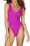 BOUND BY BOND-EYE THE MARA RIBBED ONE-PIECE SWIMSUIT,BOUND004