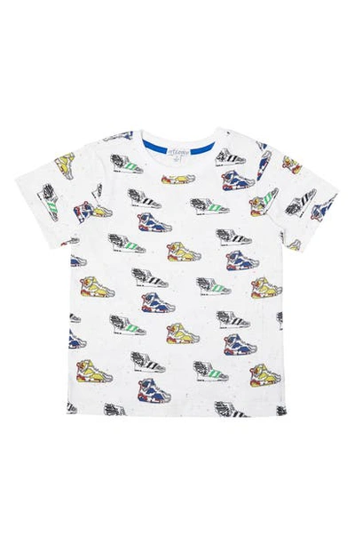 Art & Eden Kids' Alfie Organic Cotton Blend T-shirt In Sneaker Game