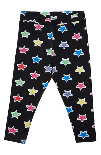 Art & Eden Kids' Page Organic Cotton Capri Leggings In Starscape