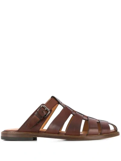 Church's Fisherman Brown Leather Sandals