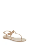 Alexandre Birman 10mm Jelly Clarita Rubber Thong Sandals In Marble