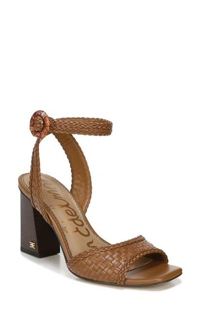 Sam Edelman Women's Danee Strappy High-heel Sandals In Saddle Leather