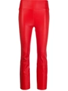 SPRWMN HIGH-WAISTED CROPPED TROUSERS