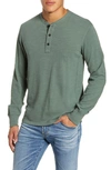 Rag & Bone Men's Standard Issue Slub-knit Basic Henley In Forest