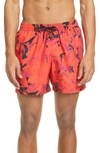 DRIES VAN NOTEN PHIBBS FLORAL SWIM TRUNKS,22500-9235-352