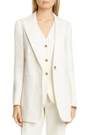 LAFAYETTE 148 LINEN BLAZER,MJBQ1H-3706