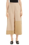 LOEWE SIDE PLEAT COTTON CULOTTES,S2102210FA