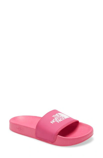 The North Face Base Camp Ii Slide Sandal In Mr. Pink/ Tnf White