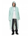 FEAR OF GOD GREEN REFLECTIVE HOODED COAT,6H19-6039-LWN/ARMY