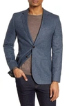 TED BAKER ATHLEAD SLIM FIT HERRINGBONE WOOL BLEND SPORT COAT,230672-ATHLEAD-MMJ